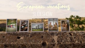 Videohive European Travel Slideshow Video Displays template preview