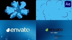 Videohive Dripping Liquid Logo Opener for After Effects Logo Stings template preview