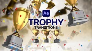 Videohive Trophy Transitions for After Effects Elements template preview