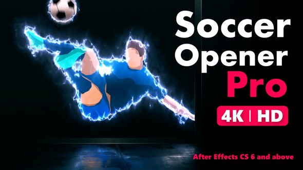 Videohive Soccer Opener Pro Openers template preview