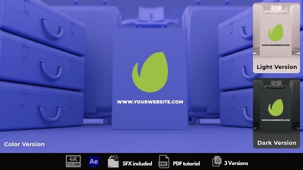 Videohive Travel Agency Logo Reveal Logo Stings template preview