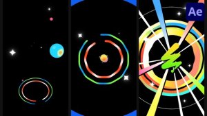 Videohive Vertical Logo Gradient Reveal | After Effects Logo Stings template preview