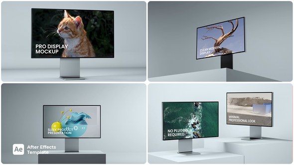Videohive Pro Display Mockup Product Promo template preview