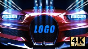 Videohive Luxury sport car Logo Stings template preview