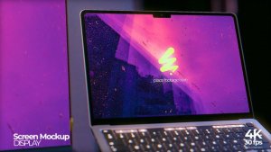 Videohive Office Desk Screen Mockup Product Promo template preview