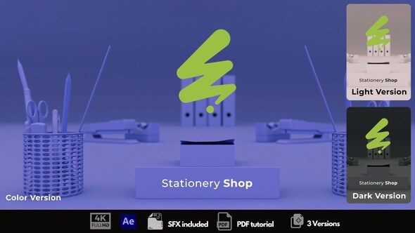 Videohive Stationery Shop Opener Openers template preview