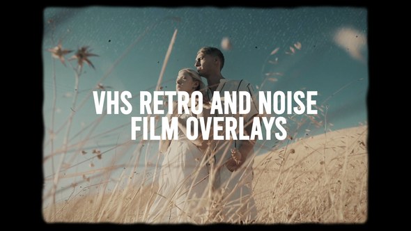 Videohive VHS Retro And Vintage Overlays Elements template preview