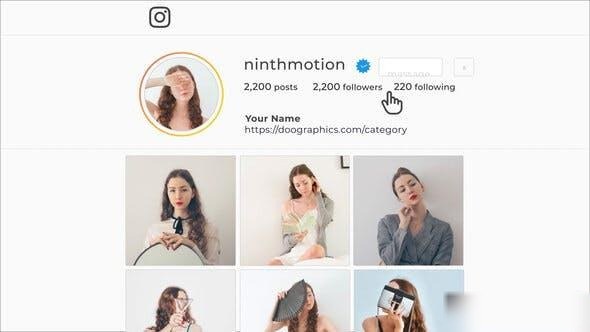 Videohive Instagram Intro 33500908 Openers template preview