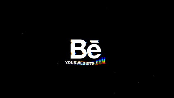 Videohive Fast Glitch Logo RGB Logo Stings template preview
