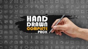 Hand Drawn Complete Pack Video Displays template preview
