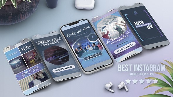 Videohive Instagram Vertical Reel 57617354 Product Promo template preview