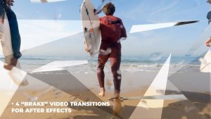 Videohive Brake Transitions for After Effects Elements template preview
