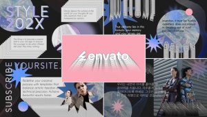 Vintage Creative Slides for Premiere Pro Premiere Pro template preview