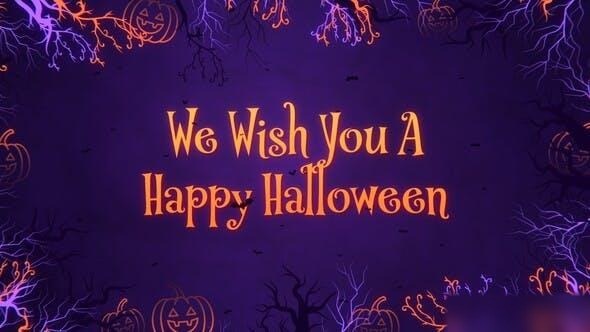 Videohive Happy Halloween 48451139 Openers template preview