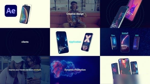 Videohive App Promo Stomp - Phone 14 Product Promo template preview