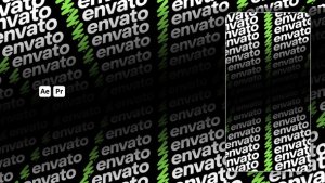 Videohive Kinetic Logos 01 Logo Stings template preview