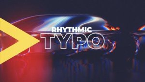 Videohive Rhythmic Slide // Typo Promo Openers template preview