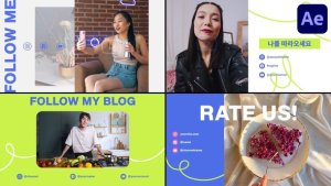 Videohive Youtube Slides | After Effects 52371934 Openers template preview