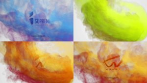 Videohive Smoke Unveil Logo Stings template preview