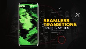 Videohive Vertical Cracker System Transitions | After Effects Elements template preview