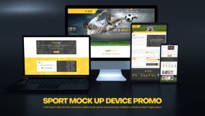 Videohive Sport Mockup Device Promo Product Promo template preview