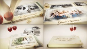 Videohive Our Wedding Story Video Displays template preview