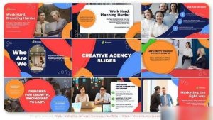 Videohive Creative Agency Slides Openers template preview
