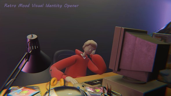 Videohive Retro Mood Visual Identity Opener Openers template preview