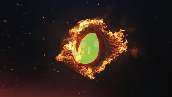 Videohive Fire Logo Reveal 45358467 Logo Stings template preview