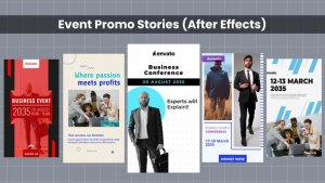 Videohive Event Promo Stories - Corporate Business Openers template preview