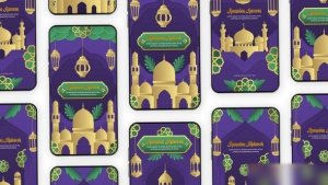 Videohive Ramadan Celebration Instagram Stories Ramadan template preview