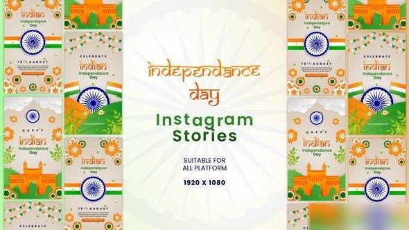Videohive Indian Independence Day Celebration Vertical Story Template