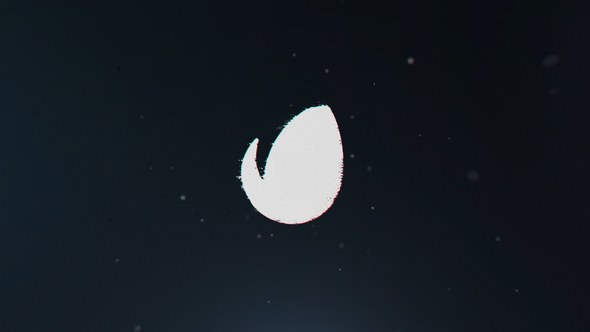 Videohive Dark Glitch Logo Logo Stings template preview