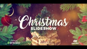 Christmas Opener Video Displays template preview