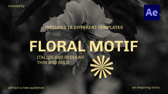Videohive Typo Text / Ae Product Promo template preview