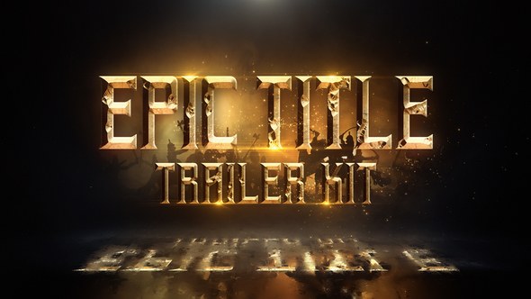 Videohive Epic Title Trailer Kit Openers template preview