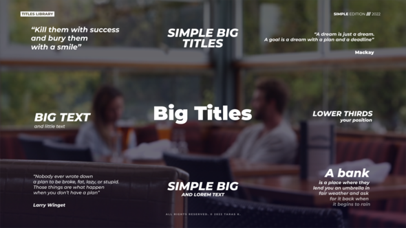 Videohive Bounce Text Titles | AE Titles template preview