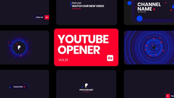 Videohive Youtube Pack 01 for After Effects Product Promo template preview