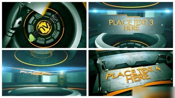 Videohive 3D Tech Titles