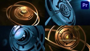 Gears Logo for Premiere Pro Premiere Pro template preview