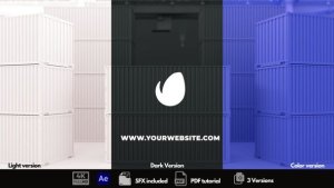 Videohive Shipping Experts V2 Logo Stings template preview