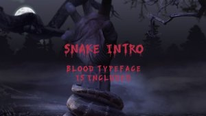 Videohive Snake Intro | After Effects Logo Stings template preview