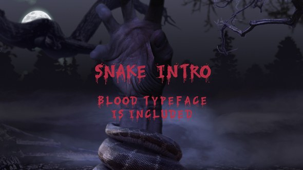 Videohive Snake Intro | After Effects Logo Stings template preview