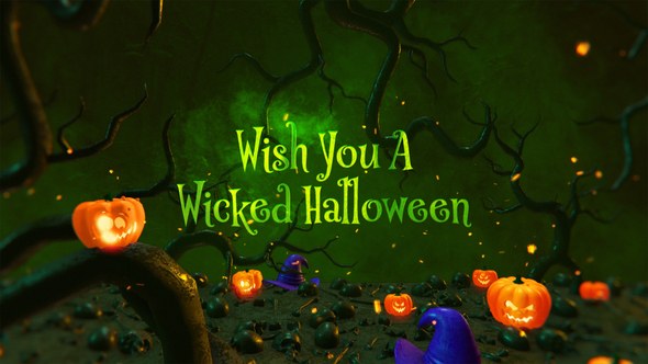 Videohive Spooky Halloween Opener Openers template preview