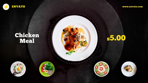 Videohive Food Promo Product Promo template preview