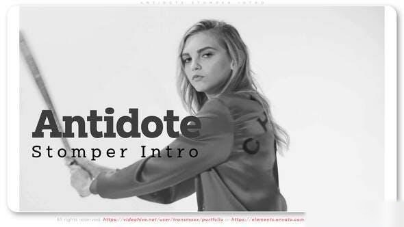 Videohive Antidote Stomper Intro Openers template preview