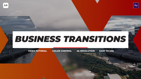 Videohive Business Transition After Effects 2.0 Elements template preview