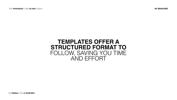 Text Animation | MOGRT (PP) Premiere Pro template preview