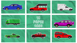Videohive Unfold Cars Collection Elements template preview