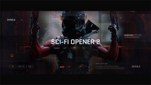 Videohive Sci-Fi Opener / Hi-Tech Slideshow / Futuristic Film Credits / HUD Elements / Space Science 21218914 Openers template preview